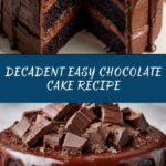 Easy Chocolate Cake Recipe