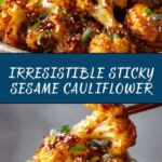 Sticky Sesame Cauliflower Recipe
