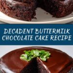 Buttermilk Chocolate Cake Recipe