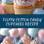 Cotton Candy Cupcakes Recipe