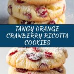 Orange Cranberry Ricotta Cookies Recipe