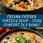 Creamy Chicken Tortilla Soup Recipe