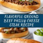 Ground Beef Philly Cheese Steak Recipe