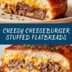Cheeseburger Stuffed Flatbreads Recipe