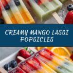 Mango Lassi Popsicles Recipe