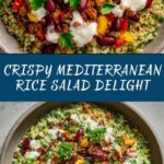 Mediterranean Crispy Rice Salad Recipe