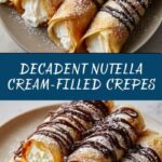 Nutella Cream-Filled Crepes Recipe