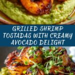 Grilled Shrimp Tostadas with Creamy Avocado Recipe