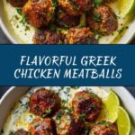 Greek Chicken Meatballs Recipe
