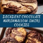 Chocolate Marshmallow Swirl Cookies Recipe