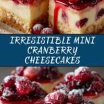 Mini Cranberry Cheesecakes Recipe