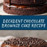 Chocolate Brownie Cake Recipe