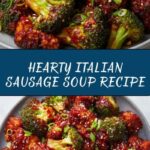 Italian Sausage Soup with Spinach and Pasta Recipe