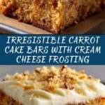 Decadent Carrot Cake Bars with Cream Cheese Frosting Recipe