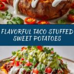 Taco Stuffed Sweet Potatoes Recipe