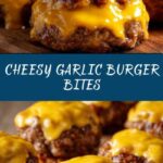 Garlic Cheeseburger Bites Recipe