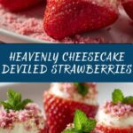 Cheesecake Deviled Strawberries Recipe