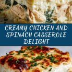 Chicken and Spinach Casserole with Cream Cheese Recipe