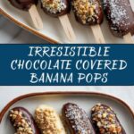 Chocolate Covered Banana Pops Recipe