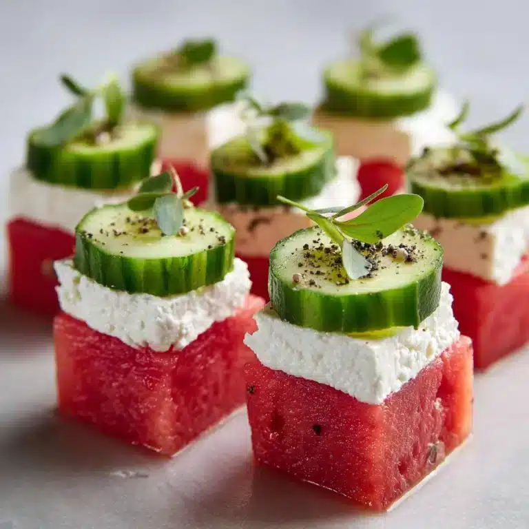 Summer Watermelon Goat Cheese Recipe