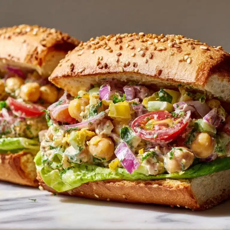 Chickpea Salad Sandwich Recipe