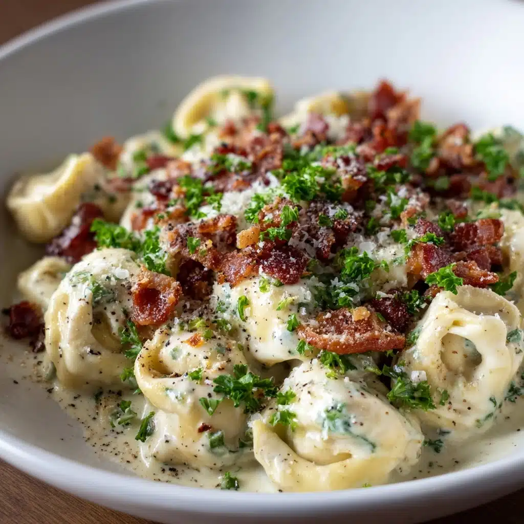 Creamy Tortellini Carbonara: A Delicious and Easy Recipe - Recipe Image