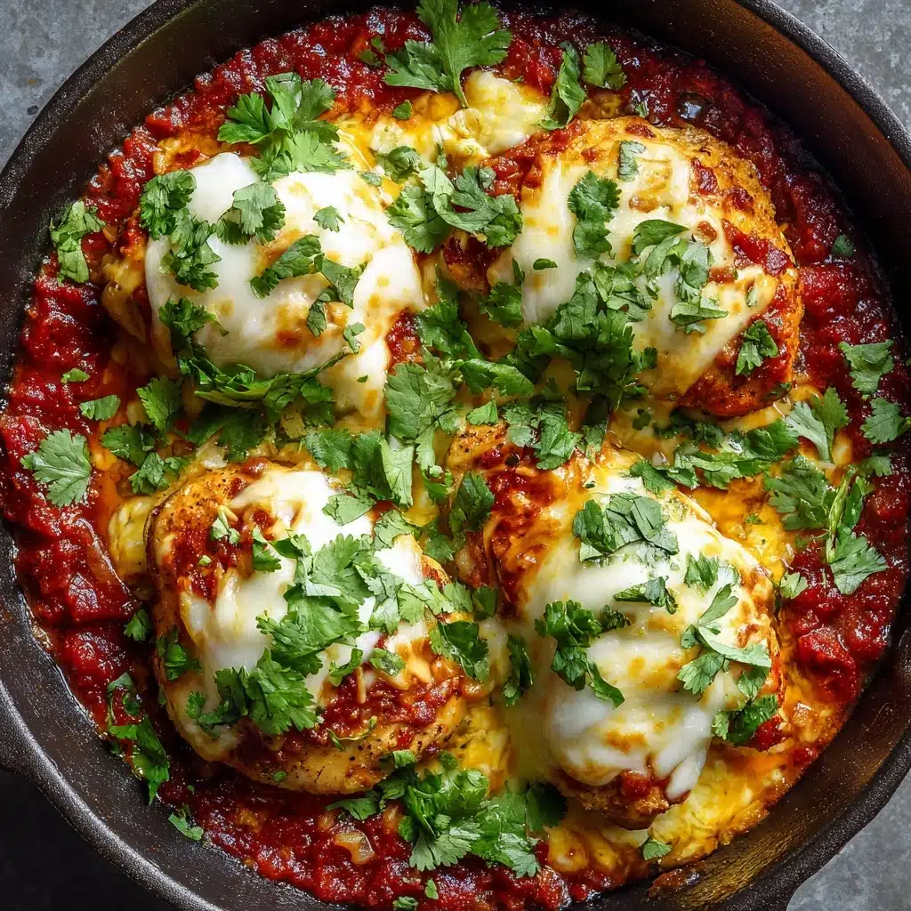 Skillet Salsa Chicken Recipe - Recipe Image