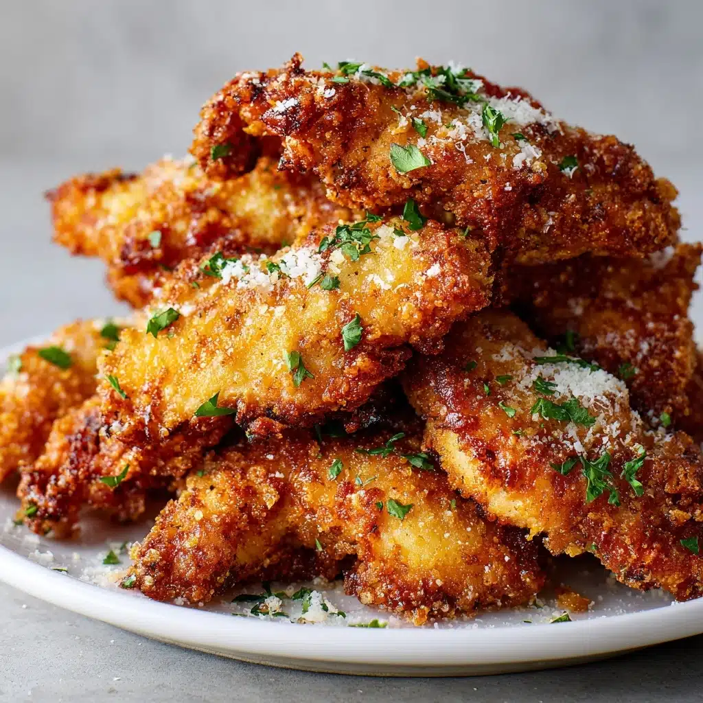 Garlic Parmesan Chicken Tenders Recipe - Recipe Image