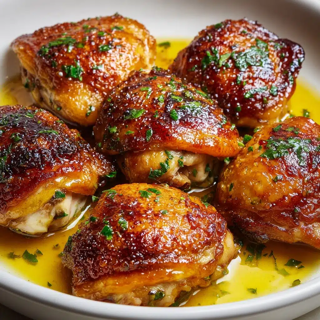 Garlic Butter Chicken Thighs Recipe