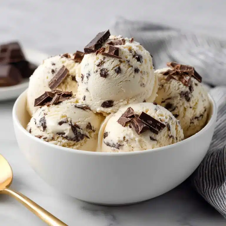 Chocolate Chip Cookie Dough Ice Cream Recipe