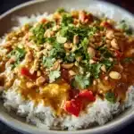 Slow Cooker Peanut Chicken Recipe