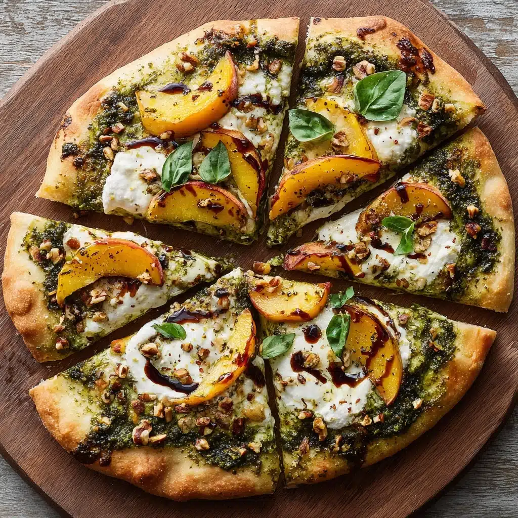 tarine Pizza with Spicy Balsamic Drizzle Recipe - Recipe Image