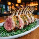 Herb-Crusted Rack of Lamb with Garlic and Rosemary Recipe