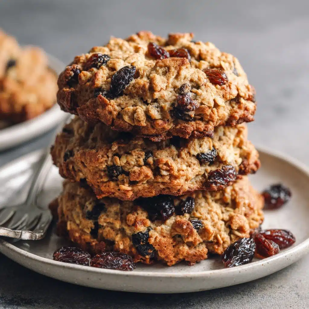 Vegan Oatmeal Raisin Cookies Recipe - Recipe Image