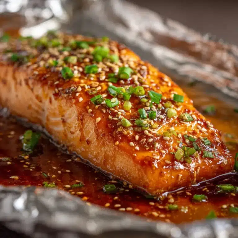 Asian Salmon in Foil Recipe