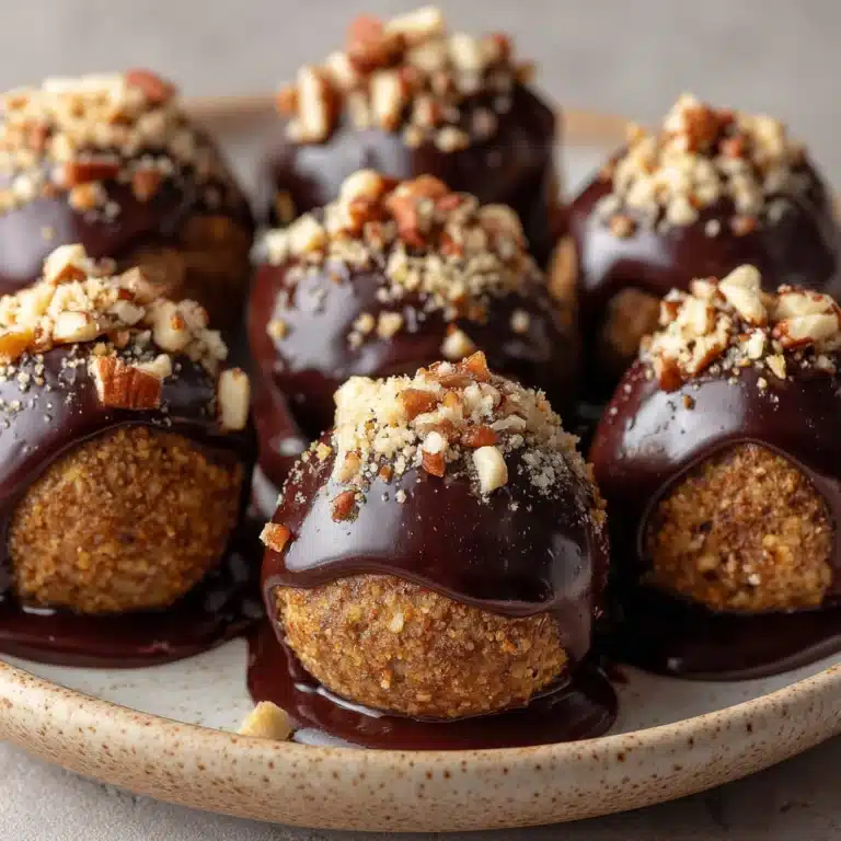 Christmas Chocolate Pecan Pie Balls Recipe