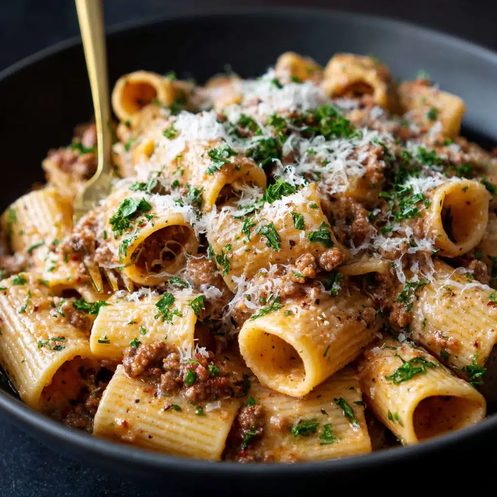 Pesto Beef Pasta Recipe - Recipe Image