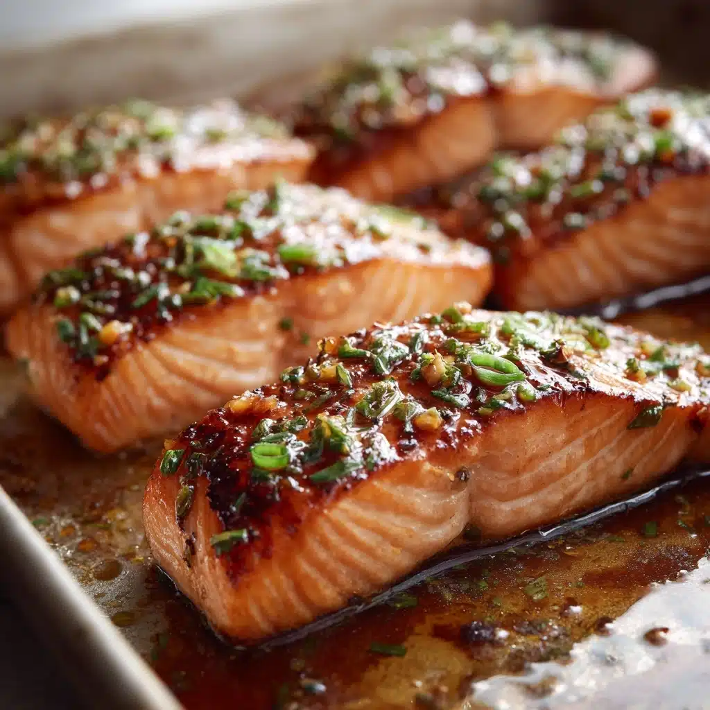 Honey Garlic Salmon Recipe - Recipe Image