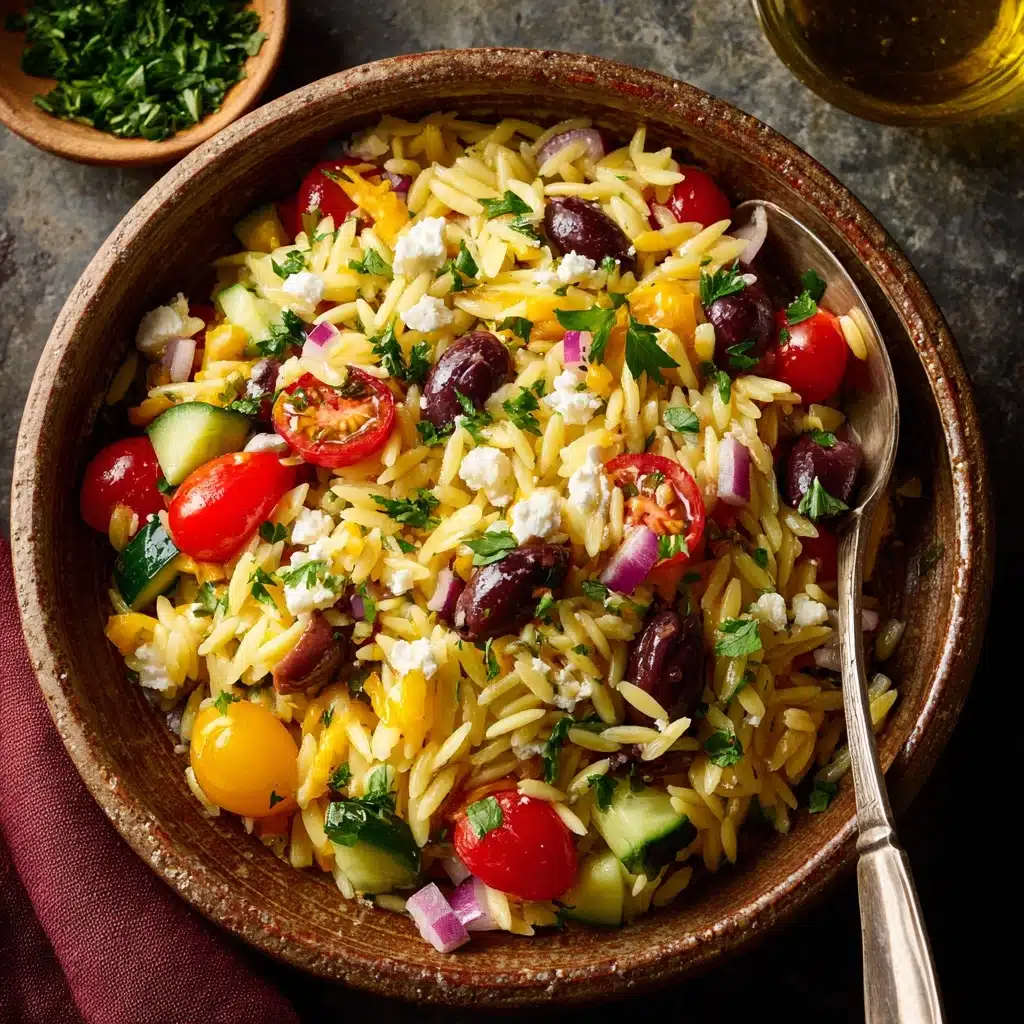 Orzo Pasta Salad Recipe - Recipe Image