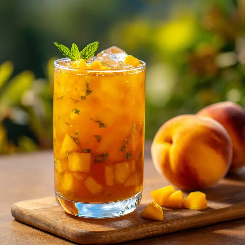 Peach Sweet Tea Recipe - Recipe Image