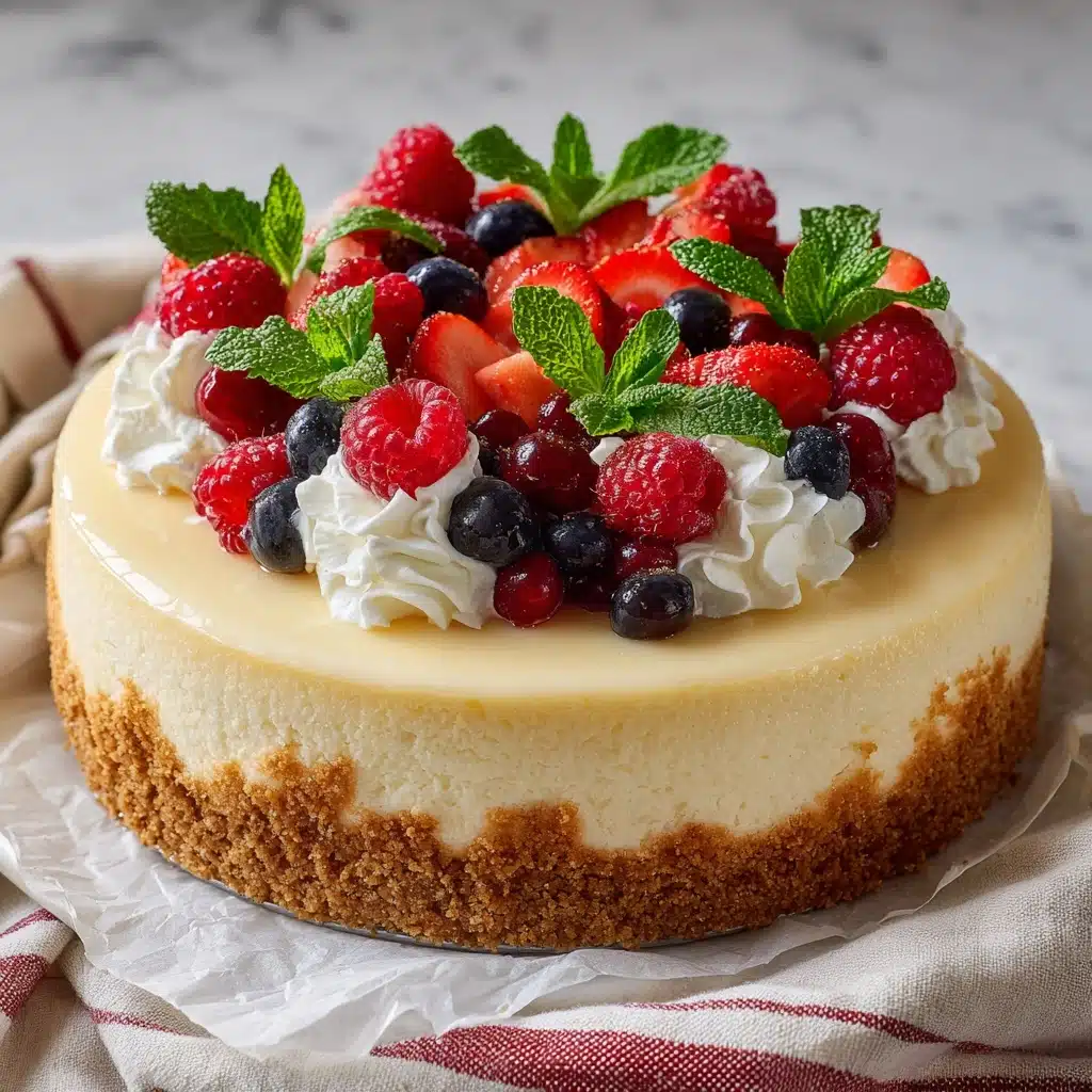 The Best Easy Cheesecake Recipe - Recipe Image