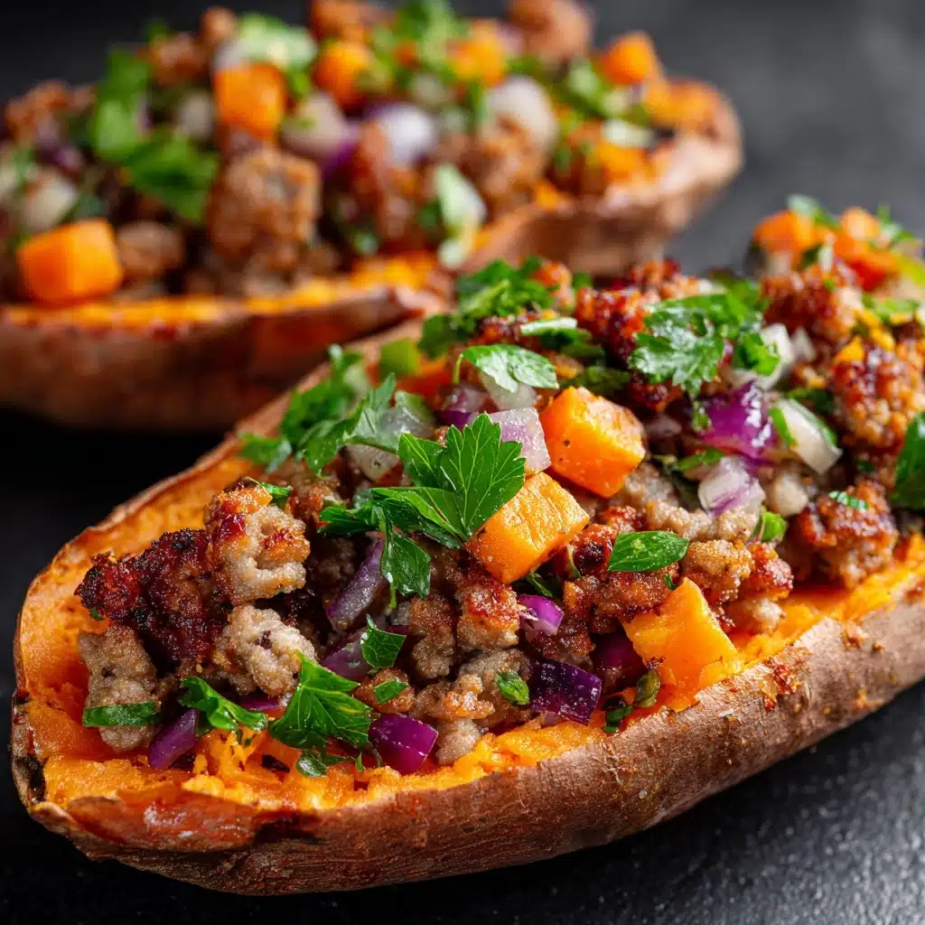 Stuffed Sweet Potatoes Recipe - Recipe Image