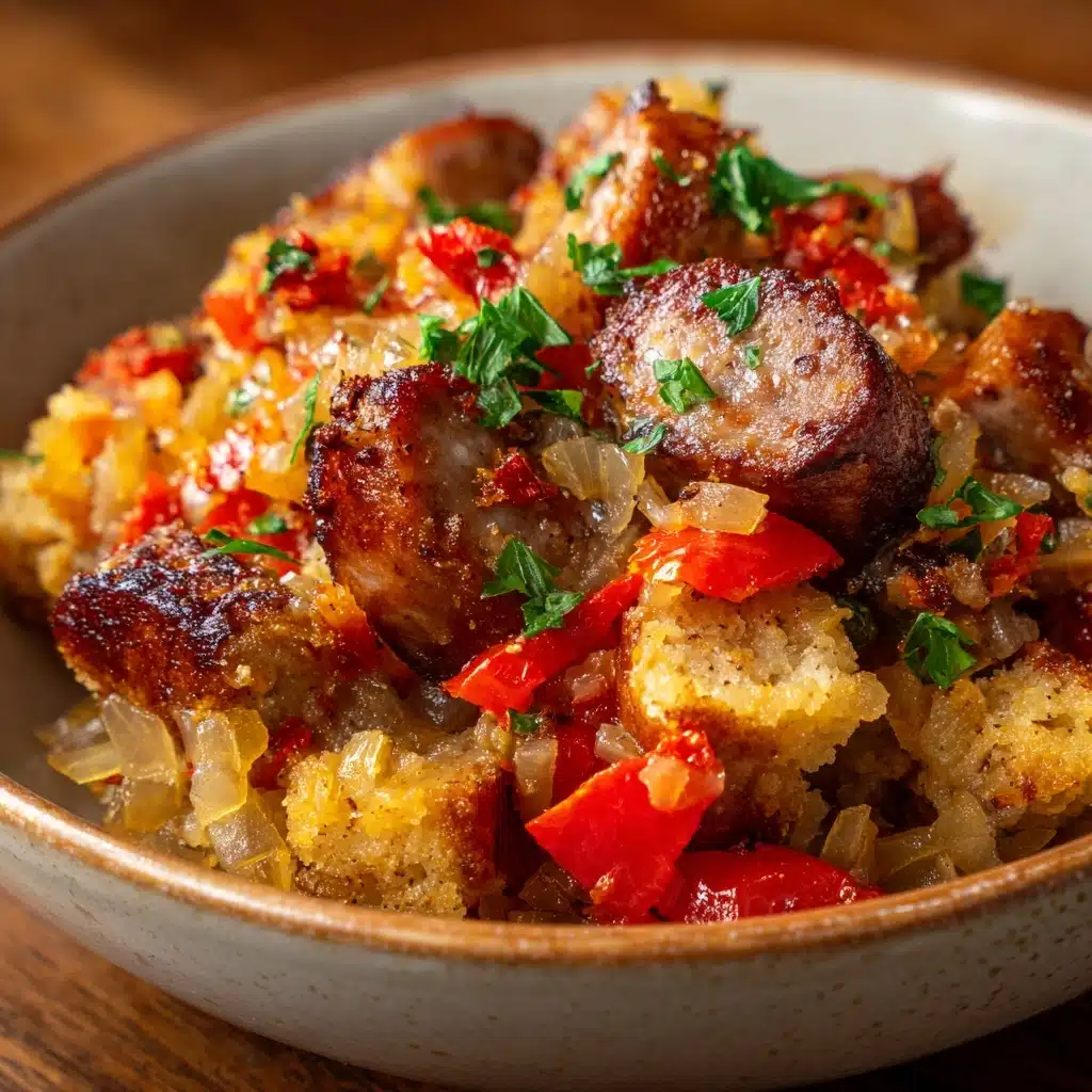 Slow Cooker Sausage Casserole Recipe - Recipe Image