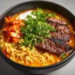 Spicy Korean Ramen Beef: A Delicious and Easy Recipe
