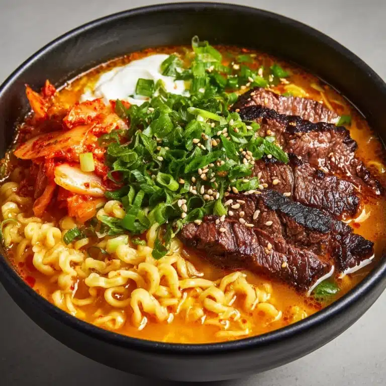 Spicy Korean Ramen Beef: A Delicious and Easy Recipe