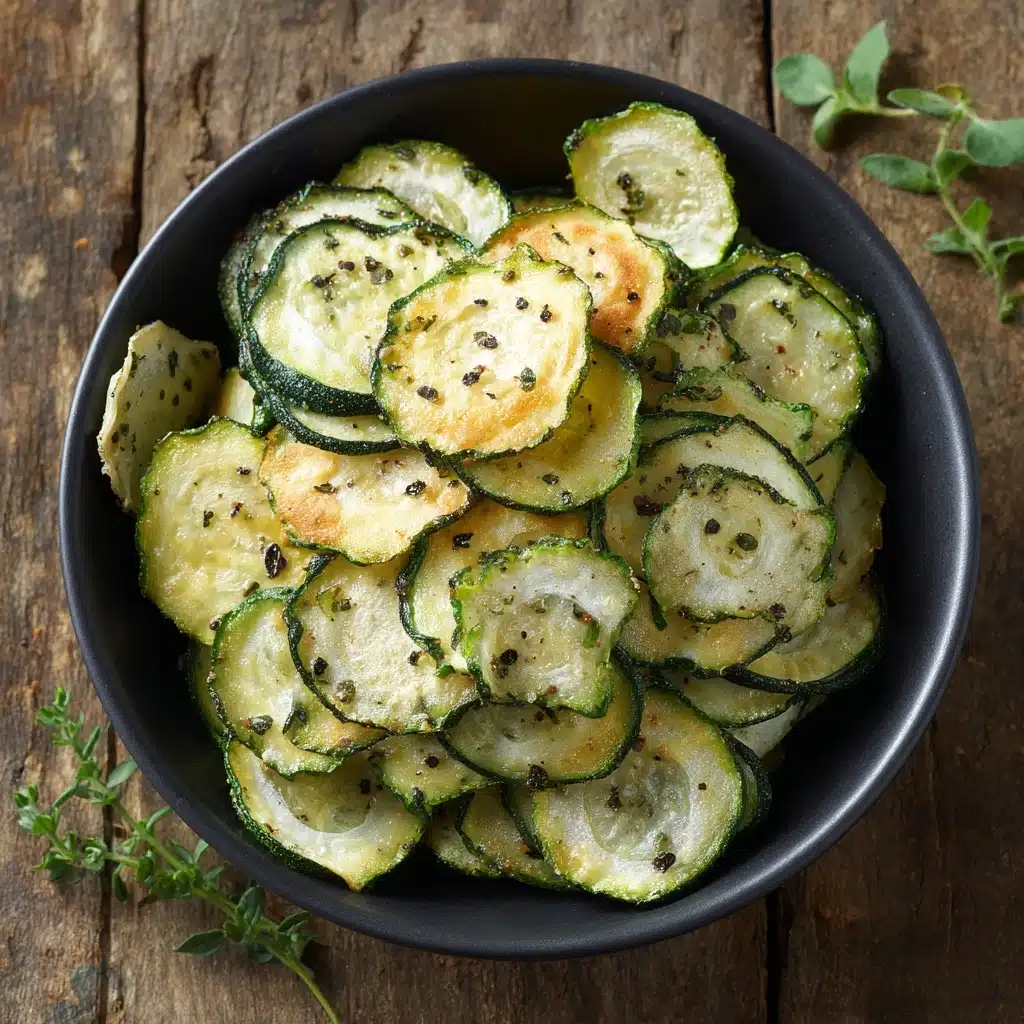 Zucchini Chips in Air Fryer Recipe - Recipe Image