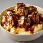 Crock Pot French Onion Meatballs Recipe