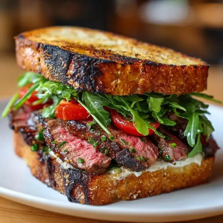 Steak au Poivre Sandwich Recipe