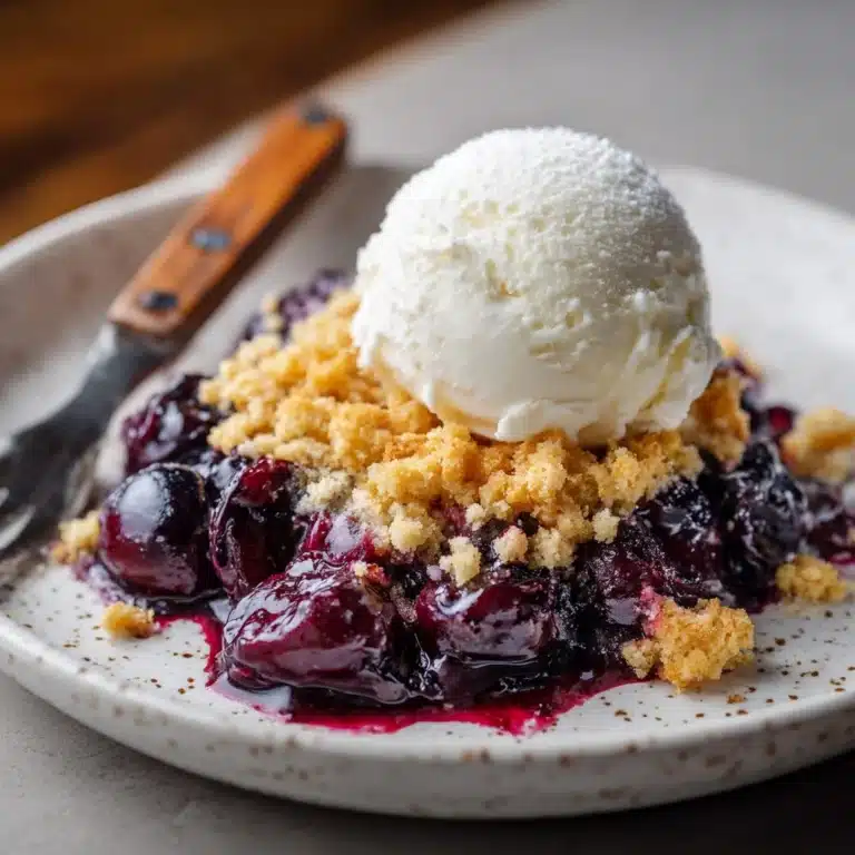 Easy Cherry Cobbler Recipe