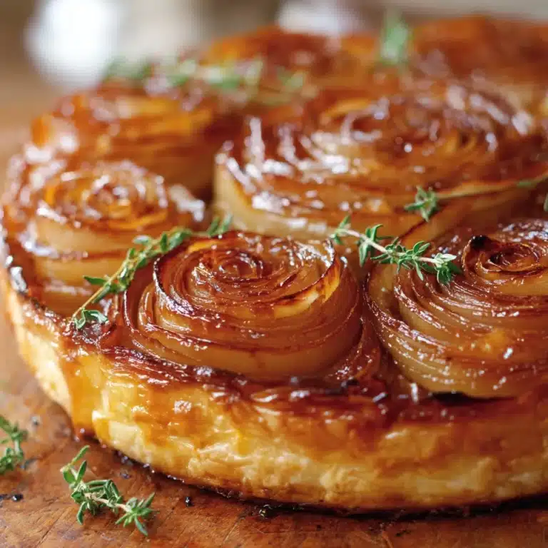 French Onion Tarte Tatin Recipe